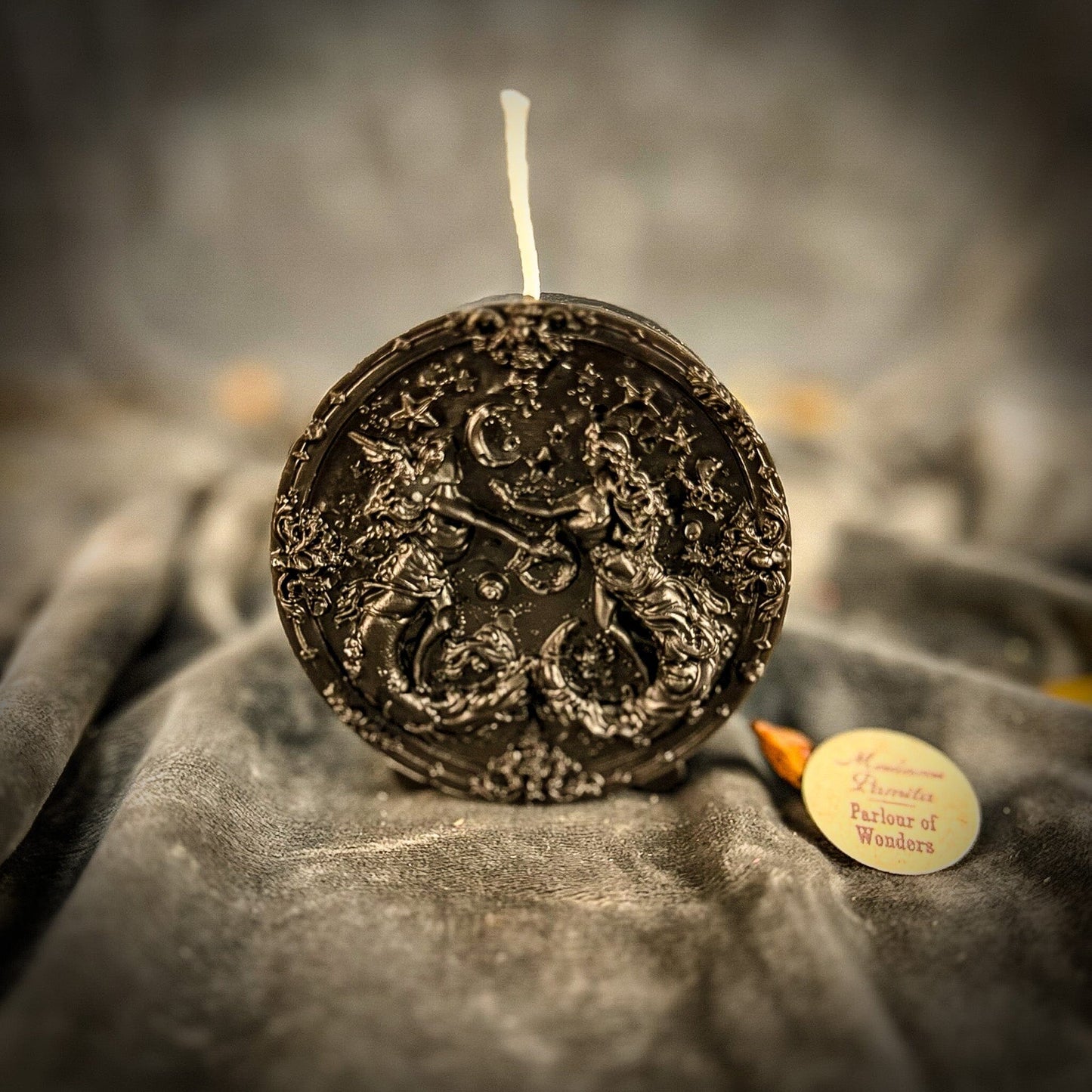 Beeswax Gemini Zodiac Spell Candle – Communication, Creativity & Adaptability