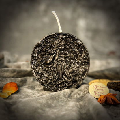 Beeswax Libra Zodiac Spell Candle – Balance, Harmony & Love