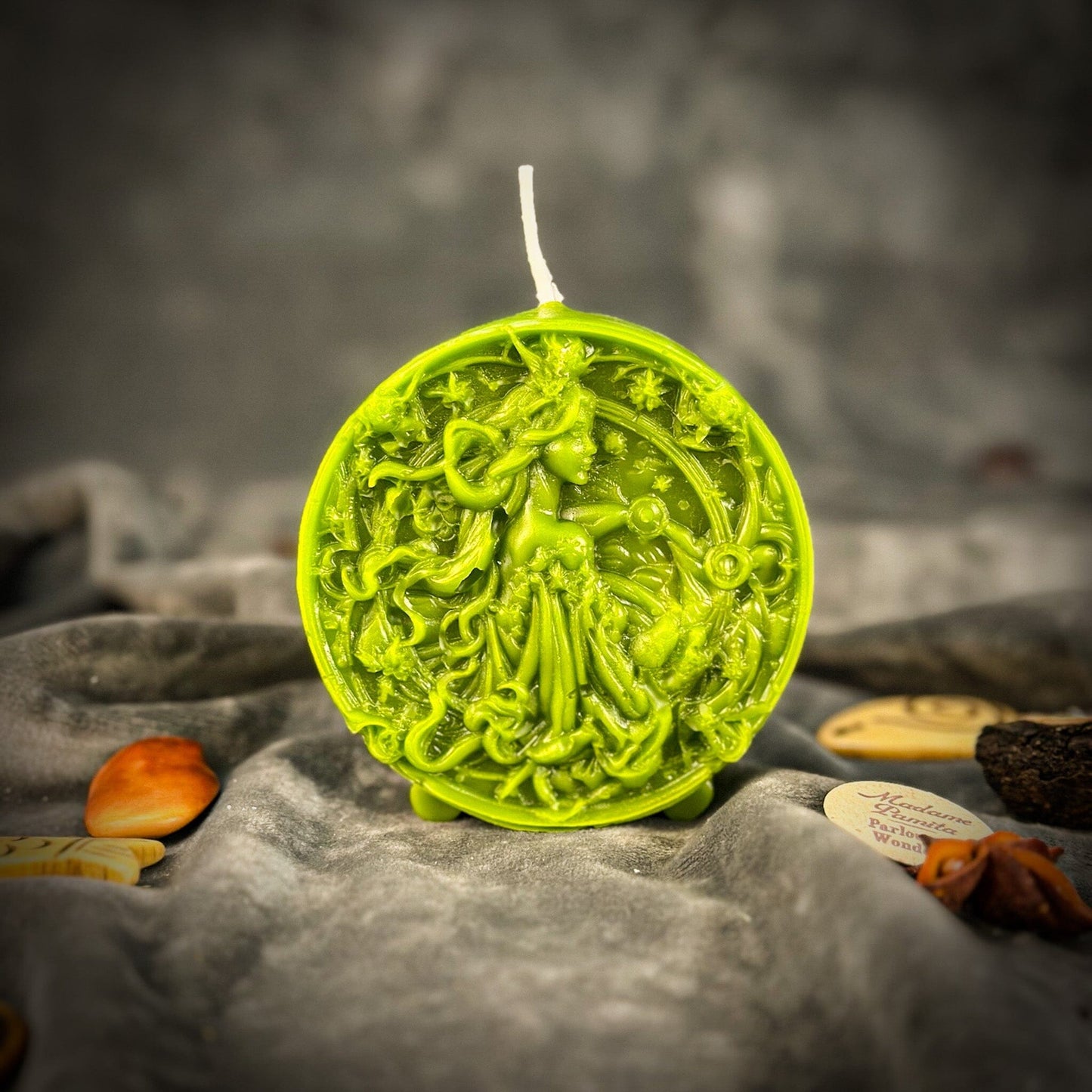 Beeswax Libra Zodiac Spell Candle – Balance, Harmony & Love