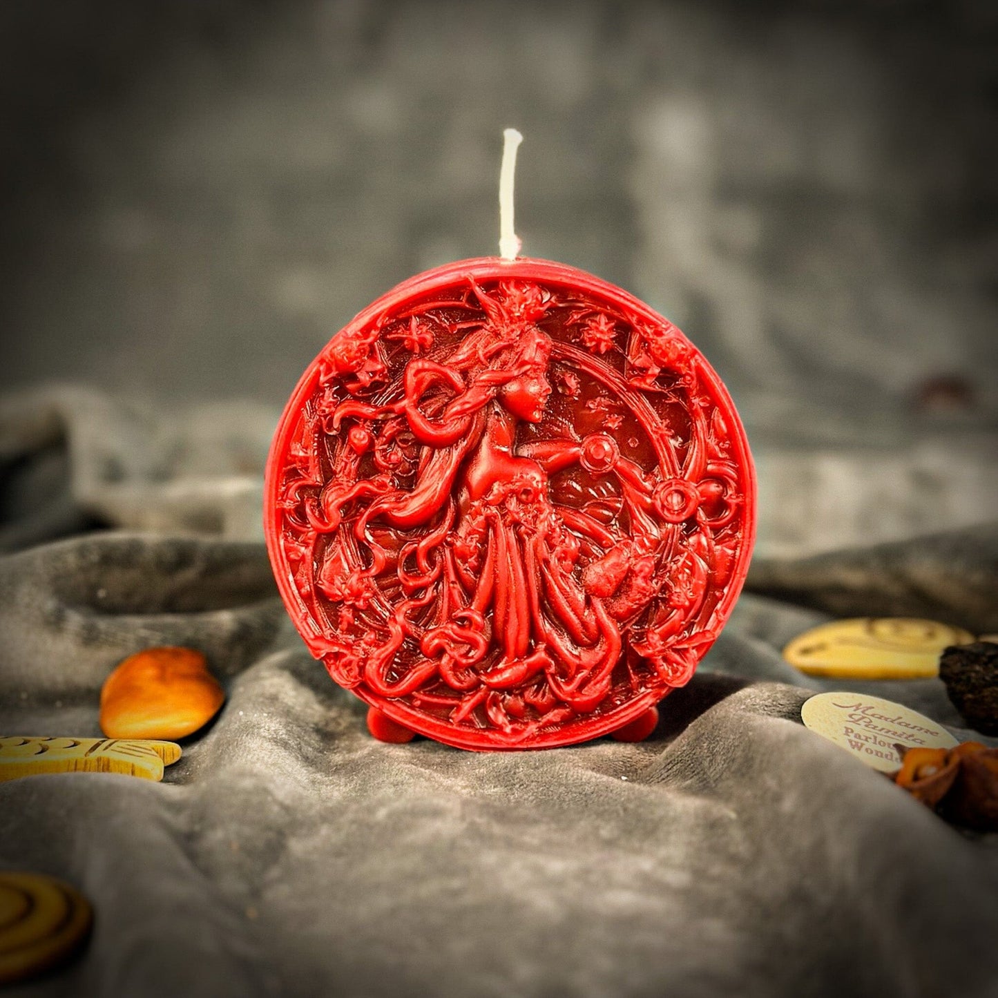 Beeswax Libra Zodiac Spell Candle – Balance, Harmony & Love