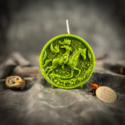 Beeswax Sagittarius Zodiac Spell Candle – Adventure, Wisdom & Optimism