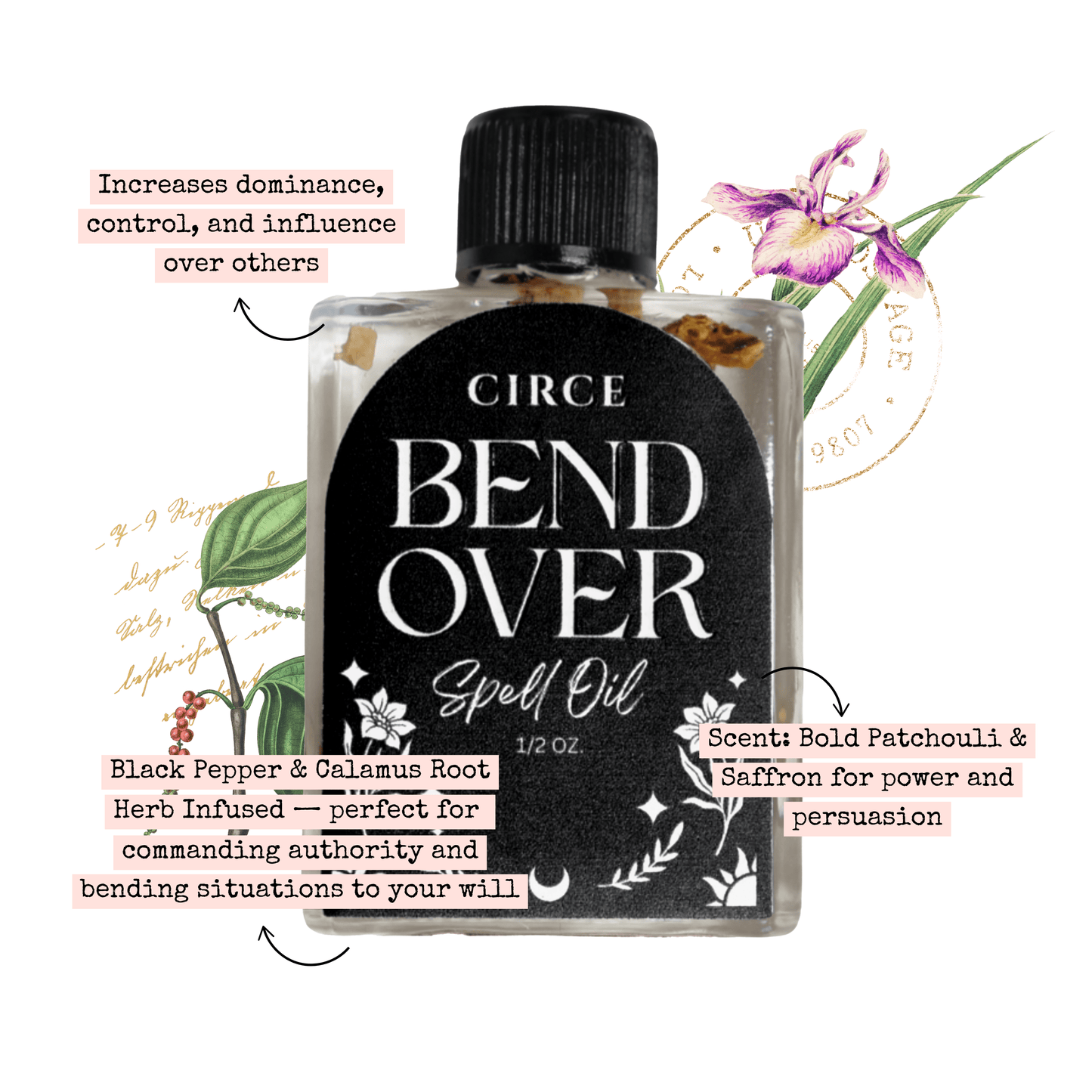 Bend Over Spell Oil – Influence & Command - Spirit Nest