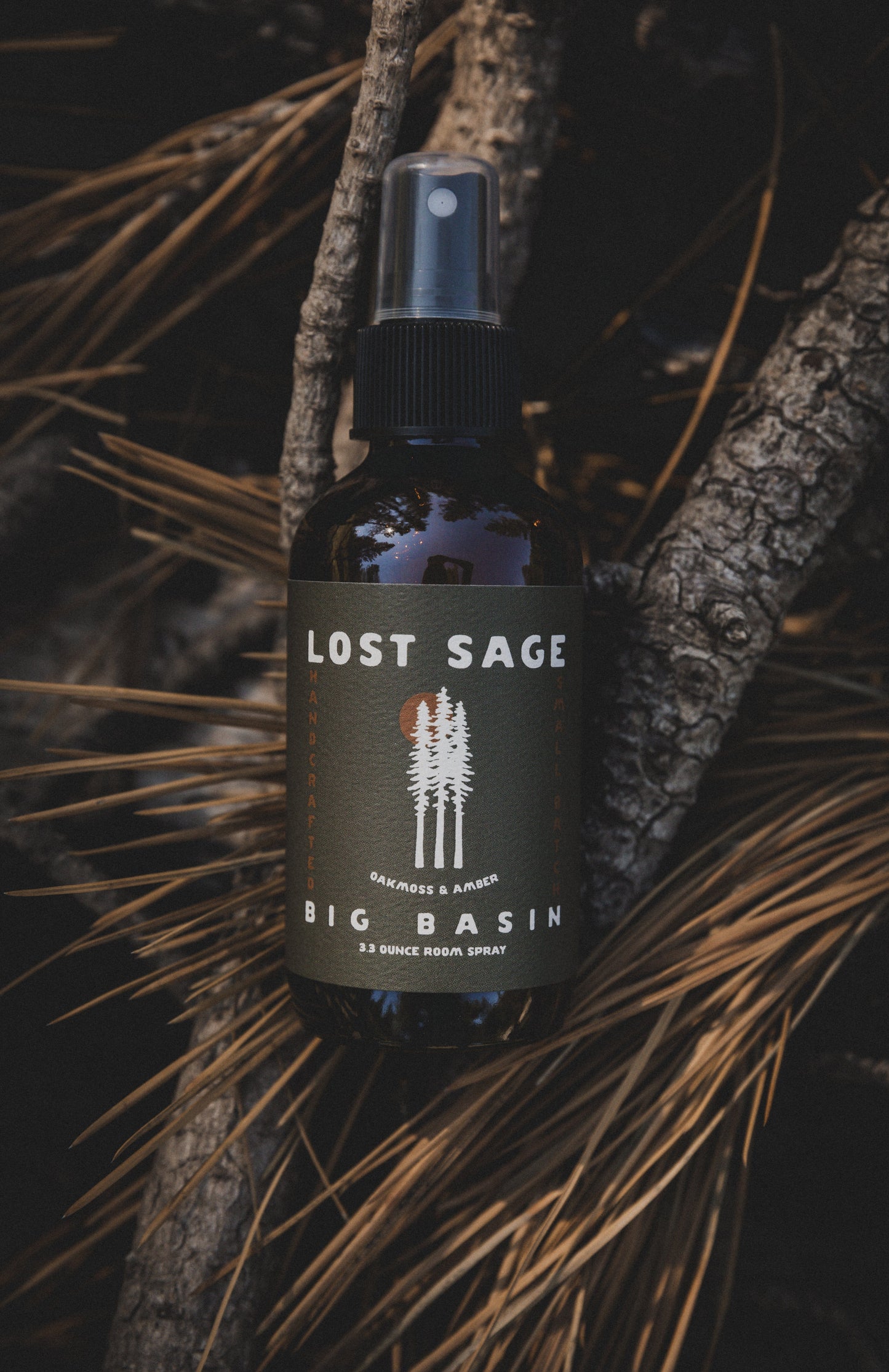 Big Basin Room Spray | Oakmoss & Amber Home Fragrance