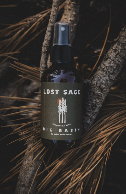 Big Basin Room Spray | Oakmoss & Amber Home Fragrance