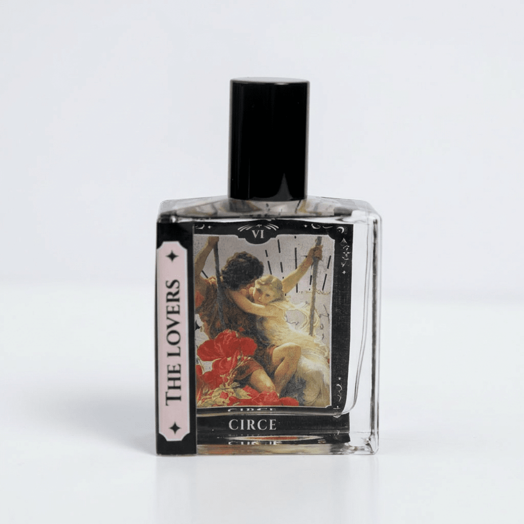 The Lovers Tarot Perfume Oil Roller – Red Plum, Freesia & Soft Woods