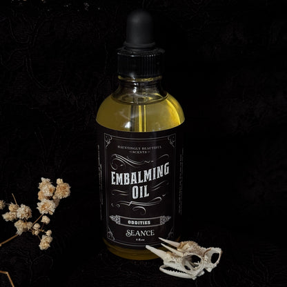 Oddities Embalming Lotion Body Oil | Amber, Jasmine & Musk