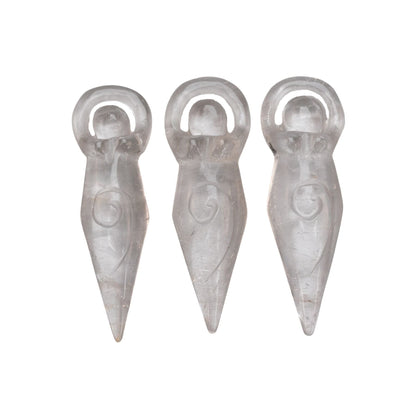 Crystal Goddess | Carved Crystal Figurine