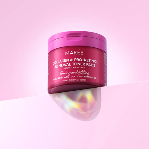 Collagen & Retinol Toner Pads - Hydrating & Smoothing Facial Pads