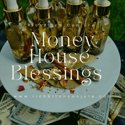 Money House Blessing Ritual Oil | Home Blessing & Abundance Ritual Oil
