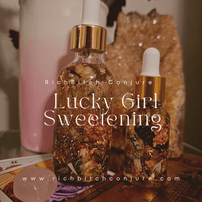Lucky Rich Girl Ritual Oil | Confidence & Abundance Ritual Oil