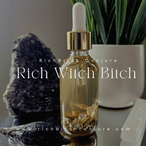 Rich Witch Bitch Ritual Oil | Intuition & Reflection Ritual Oil