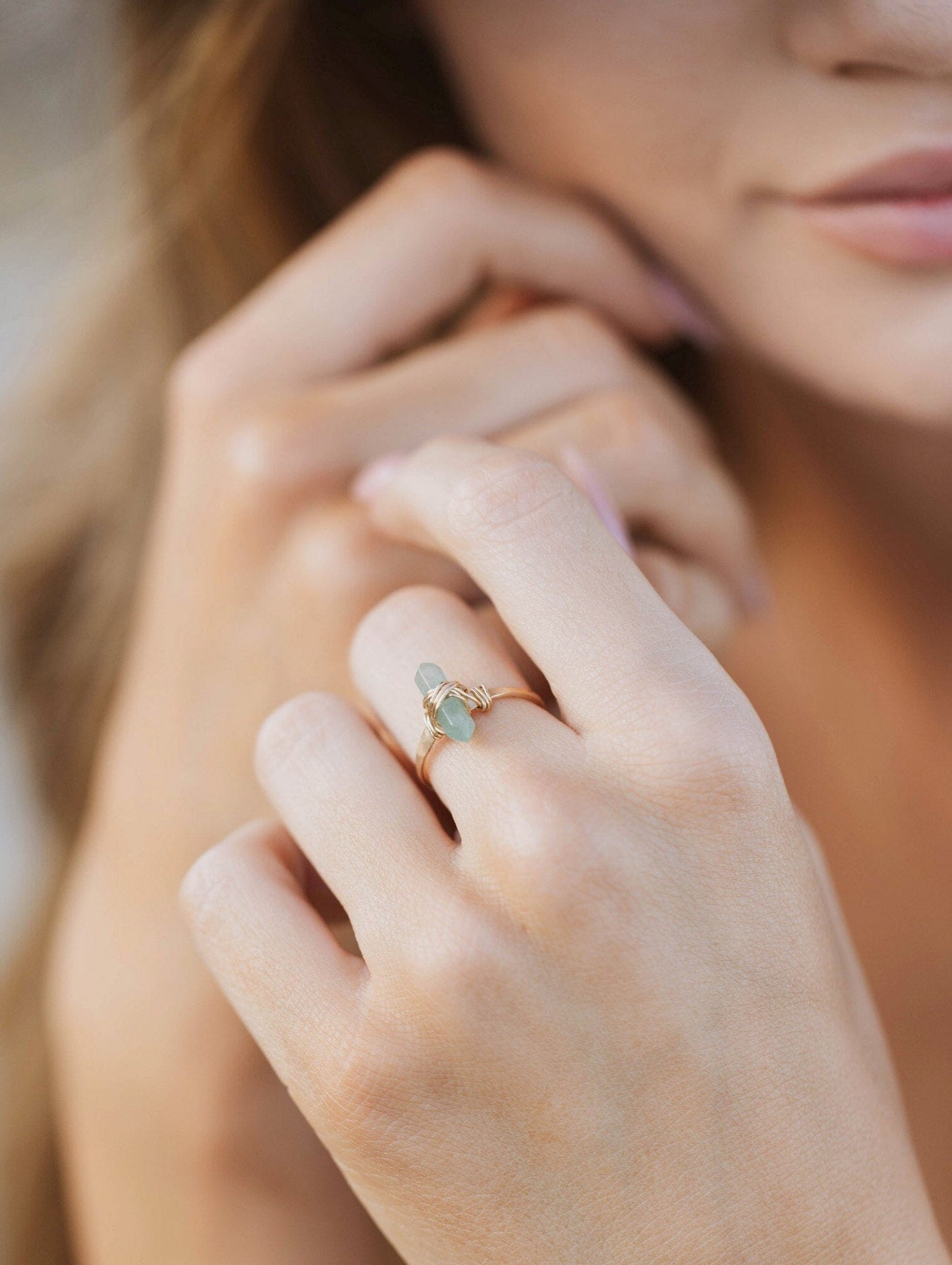 Crest Ring - Amethyst | Boho Gemstone Ring