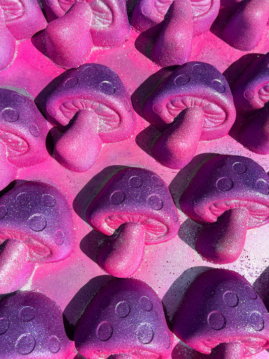 Magik Mushroom Bath Bomb - Silver Leaf Jasper Ritual Soak