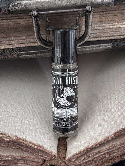 Natural History Perfume Oil Roller | Old Books & Black Tea