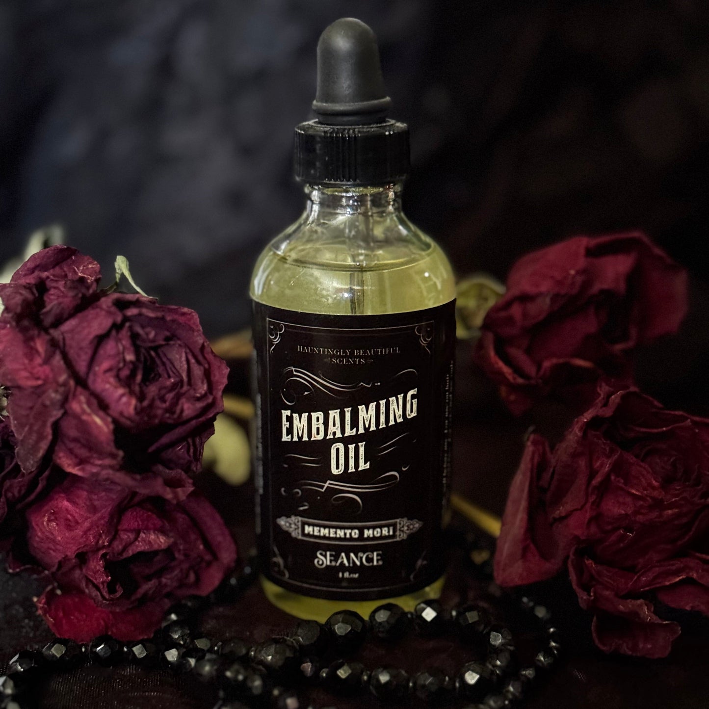 Memento Mori Embalming Lotion Body Oil | Rose & Nag Champa