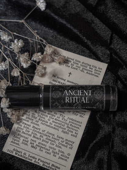 Ancient Ritual Perfume Oil Roller | Frankincense & Myrrh
