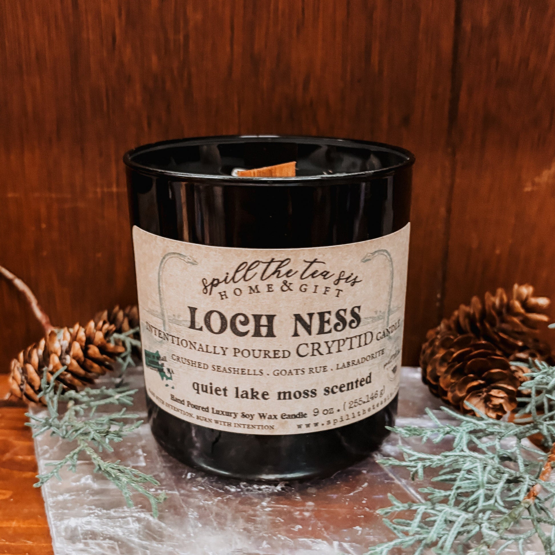 Loch Ness Intention Soy Wax Candle - 9oz - Spirit Nest