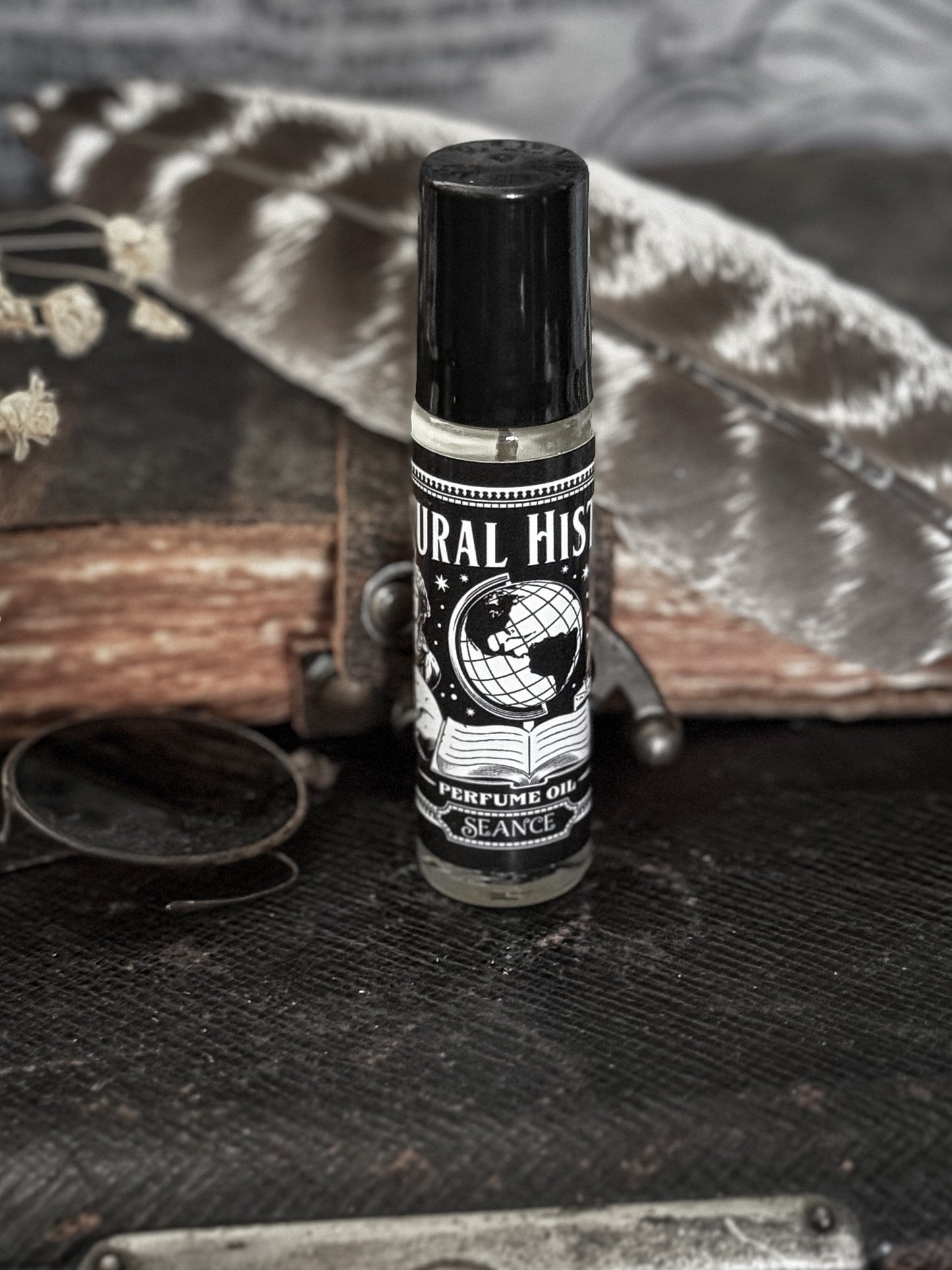 Natural History Perfume Oil Roller | Old Books & Black Tea