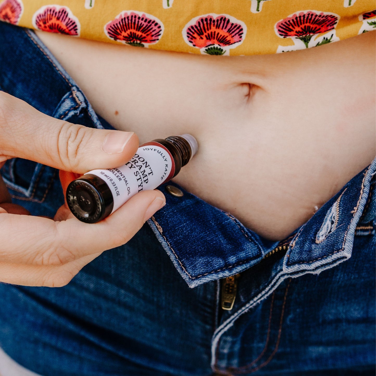 Don't Cramp My Style Essential Oil Roller | Botanical Comfort Blend