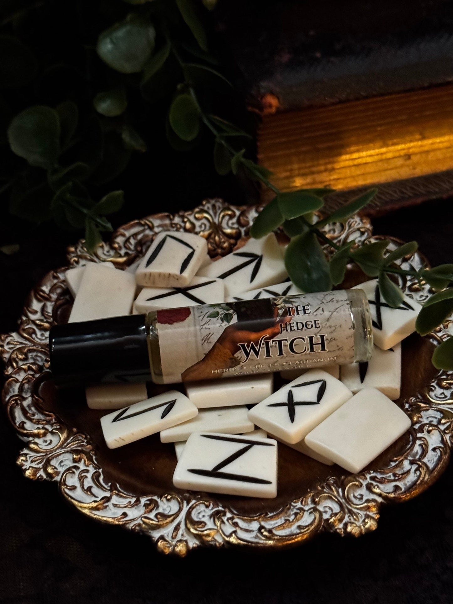 The Hedge Witch Perfume Oil Roller | Sweet Tobacco & Herbs