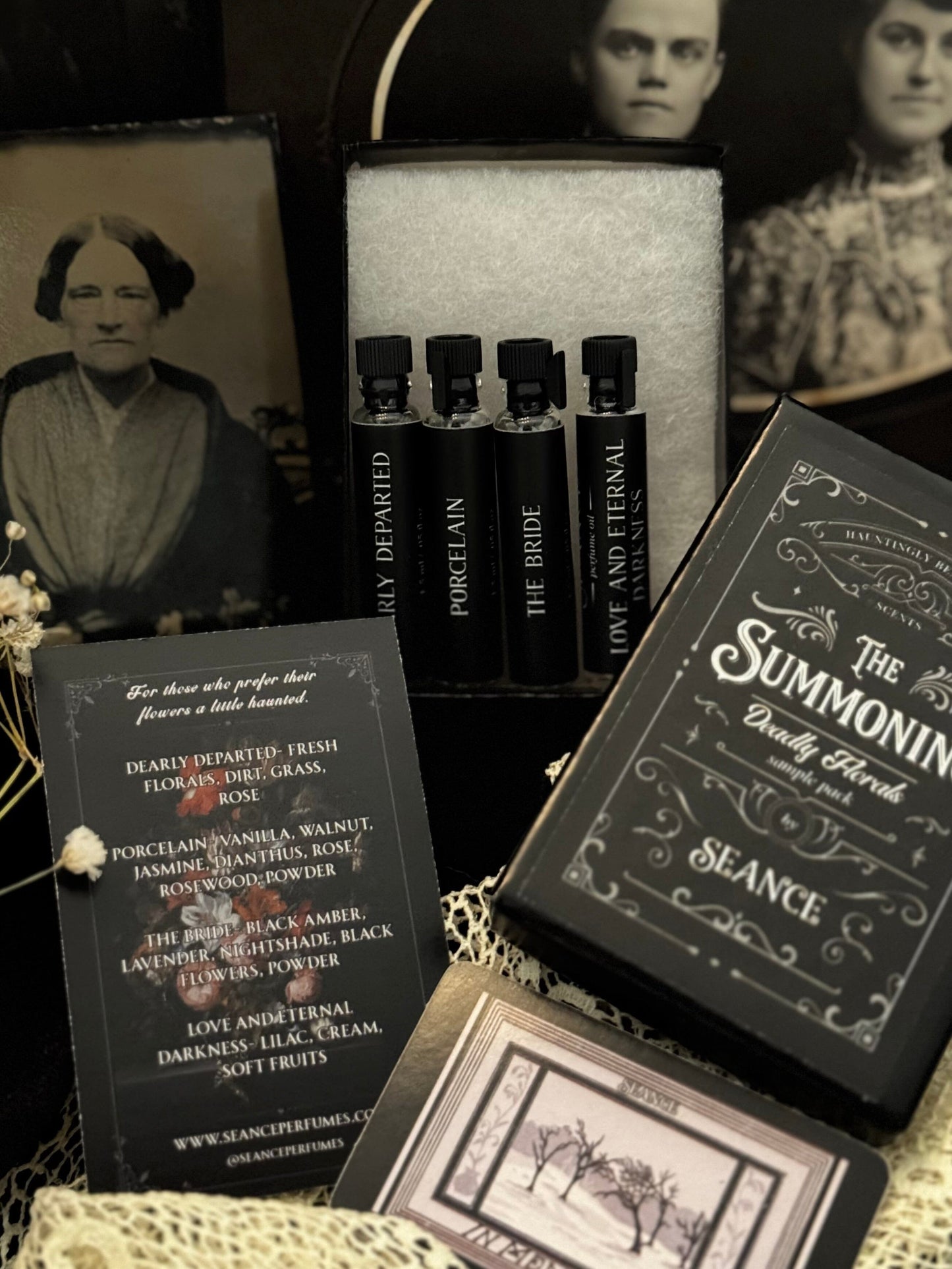 Deadly Florals Perfume Oil Sample Set | Gothic Floral Collection