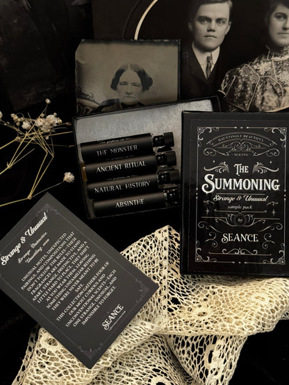 Strange and Unusual Perfume Oil Sample Set | Atmospheric Collection