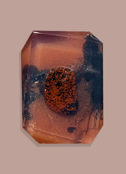 Earthbound Soap - Mahogany Obsidian Ritual Bar
