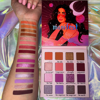 Manifest Eyeshadow Palette – Ethereal Tarot Glam - Spirit Nest