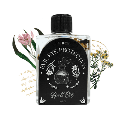 Evil Eye Protection Spell Oil – Spiritual Defense - Spirit Nest