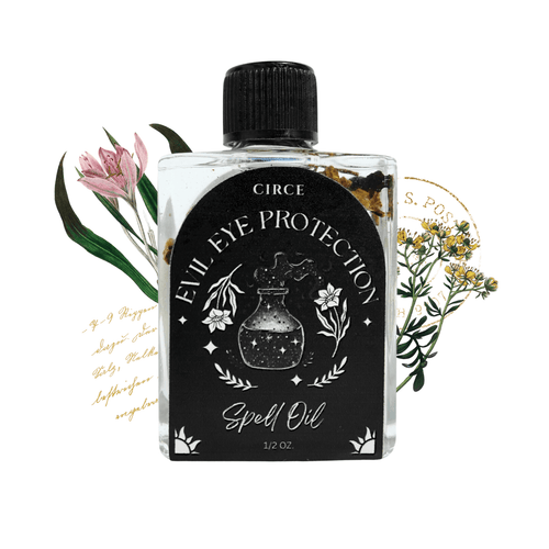 Evil Eye Protection Spell Oil – Spiritual Defense - Spirit Nest