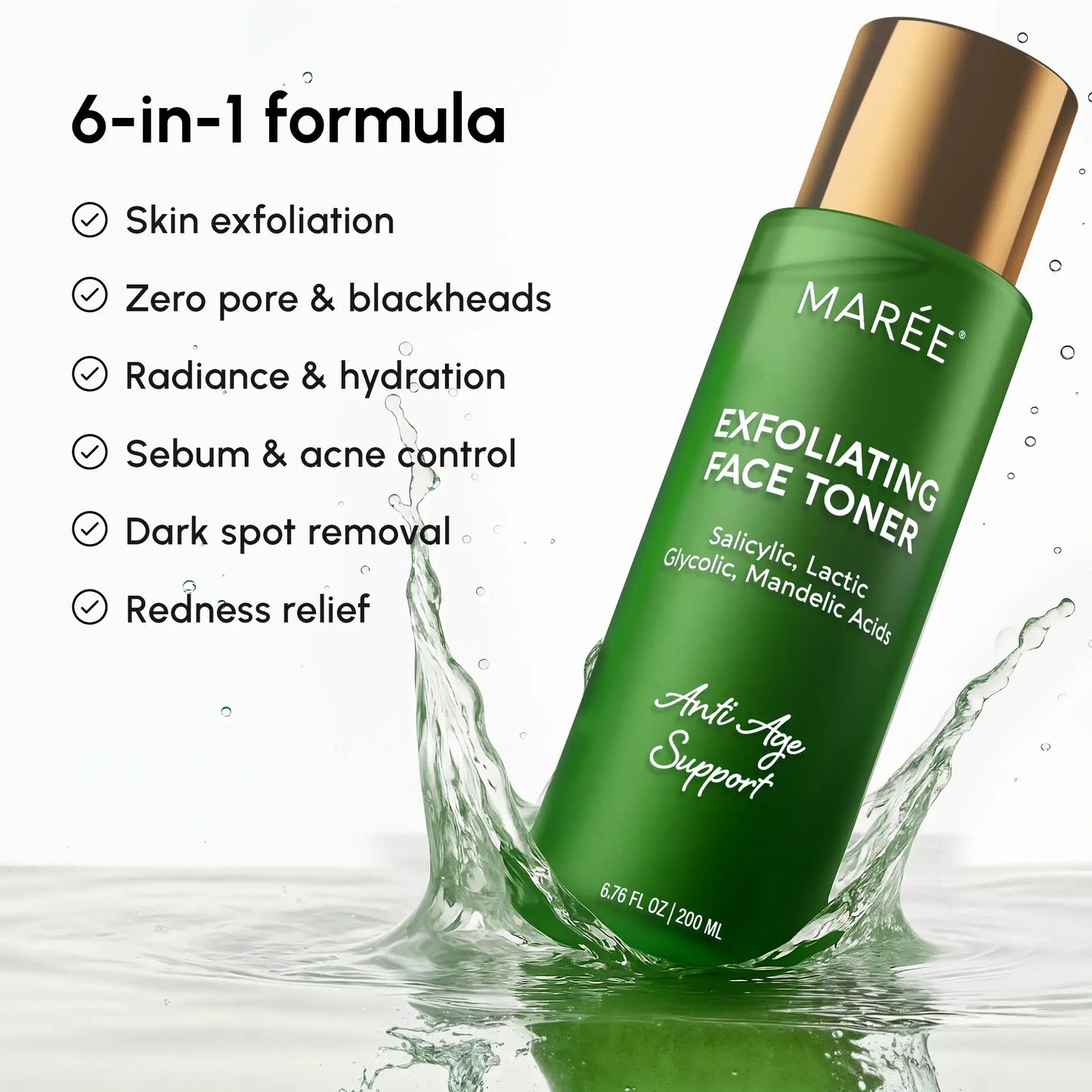 Daily Glow Exfoliating Toner - Smooth & Radiant Skin Toner