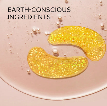 24K Gold Under Eye Patches - Hydrating & Brightening Eye Gels