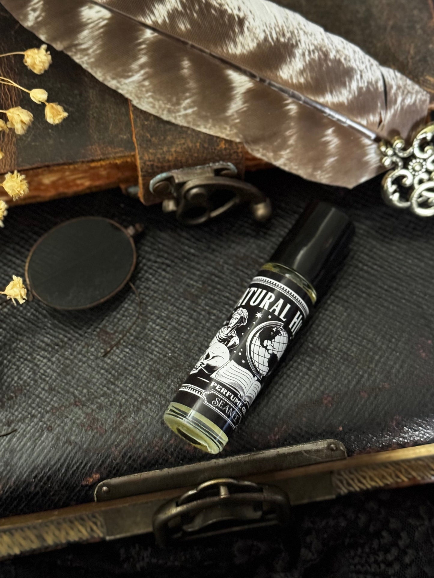 Natural History Perfume Oil Roller | Old Books & Black Tea