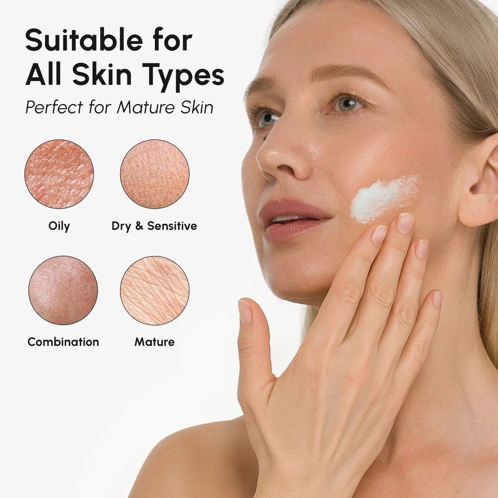 Face Polishing Scrub & Exfoliator - Glow-Boosting Skin Refiner