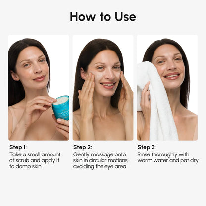 Face Polishing Scrub & Exfoliator - Glow-Boosting Skin Refiner