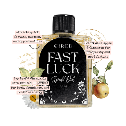 Fast Luck Spell Oil – Accelerated Blessings