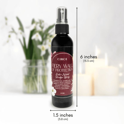 Fiery Wall of Protection Smudge Spray – Spiritual Defense - Spirit Nest