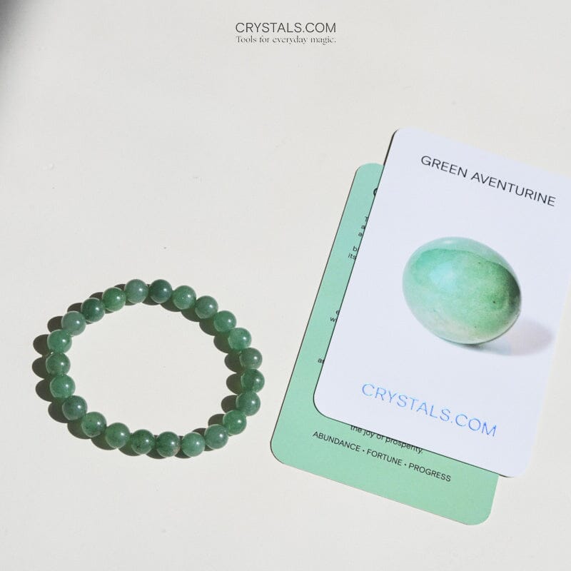 Green Aventurine – Abundance & Luck Crystal Bracelet - Spirit Nest