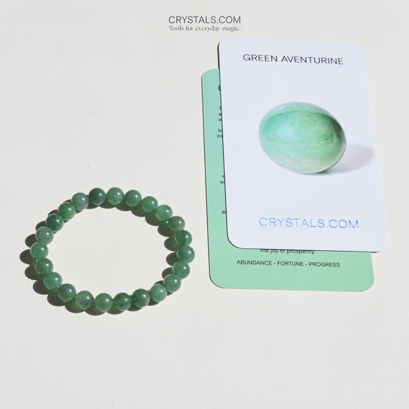 Green Aventurine – Abundance & Luck Crystal Bracelet - Spirit Nest
