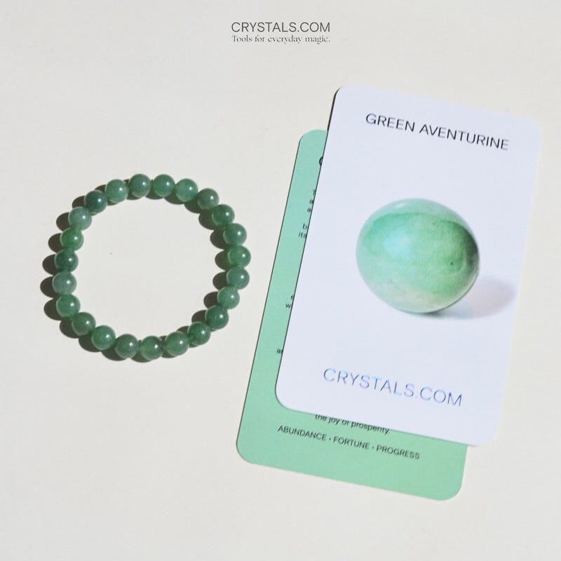 Green Aventurine – Abundance & Luck Crystal Bracelet - Spirit Nest