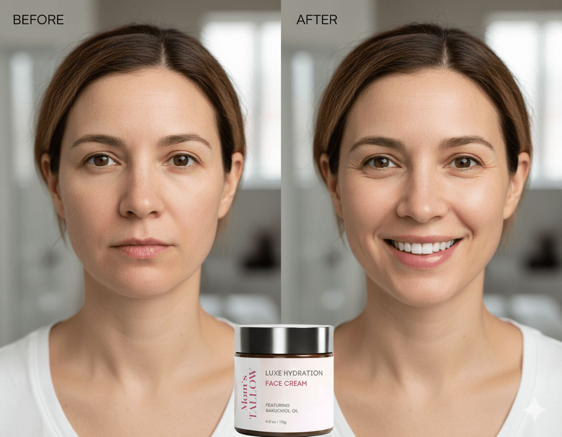 Luxe Hydration Tallow Face Cream – Nourishing Care for Glowing Skin - Spirit Nest