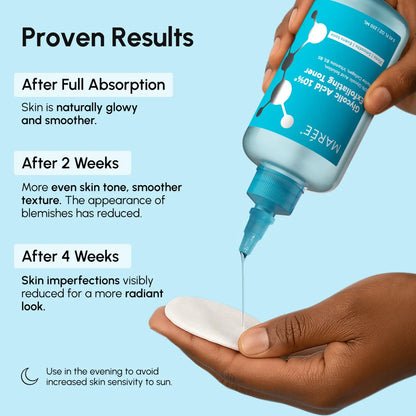 Glow Boost Glycolic Face Toner - Smooth & Radiant Skin Toner