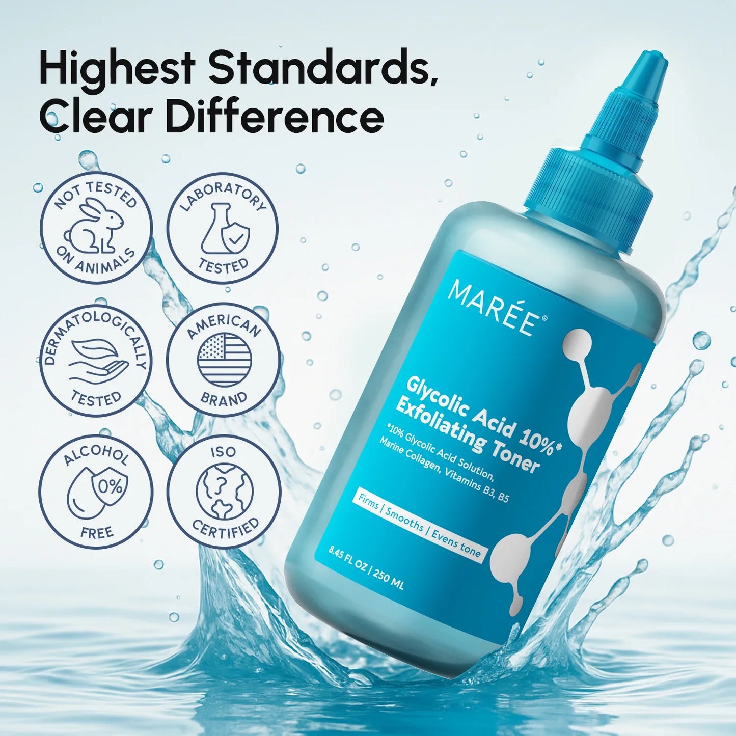 Glow Boost Glycolic Face Toner - Smooth & Radiant Skin Toner