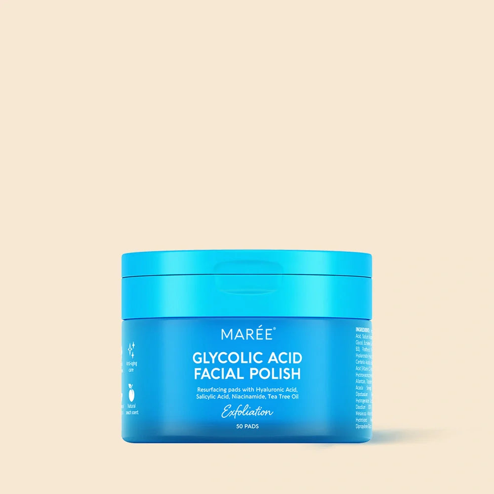 Glycolic Acid Glow Pads - Exfoliating Facial Pads