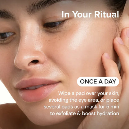 Glycolic Acid Glow Pads - Exfoliating Facial Pads