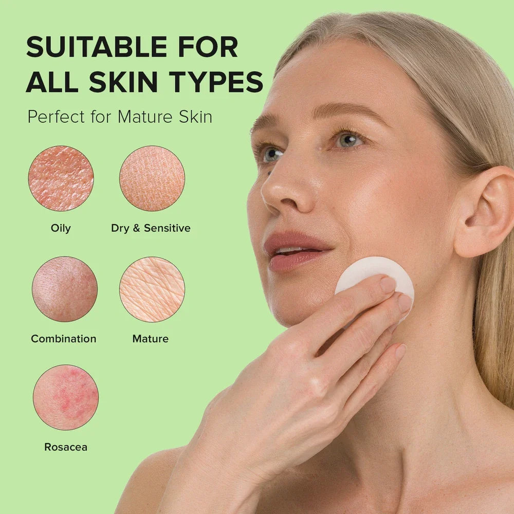 Glycolic Acid Glow Pads - Exfoliating Facial Pads