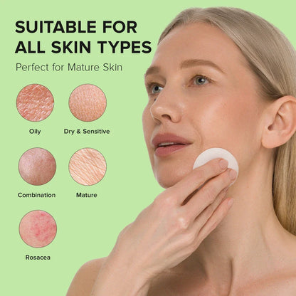 Glycolic Acid Glow Pads - Exfoliating Facial Pads