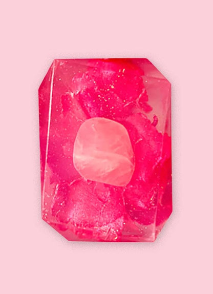 Goddess of Love Soap - Rose Quartz Ritual Bar
