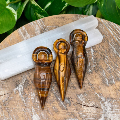Crystal Goddess | Carved Crystal Figurine