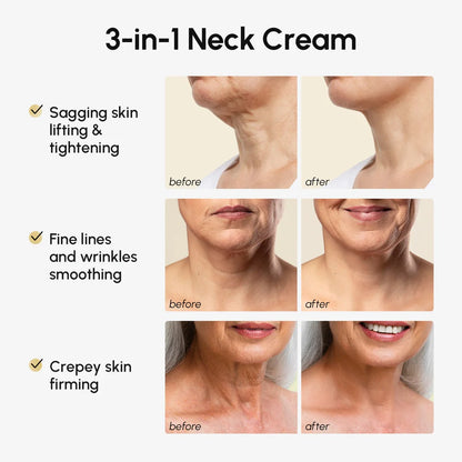 Collagen Neck Firming Cream Massager - Lifted & Smooth Neck Care